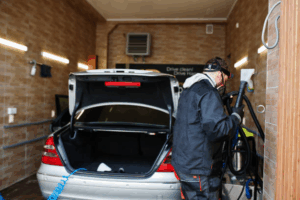 Ultrasonic DPF Cleaning